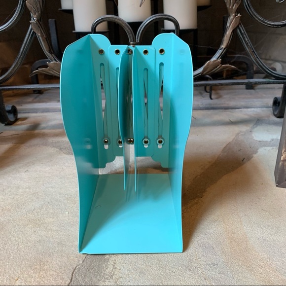 Dinosaur Blue Adjustable Bookends Desktop Bookshelf - Picture 4 of 16